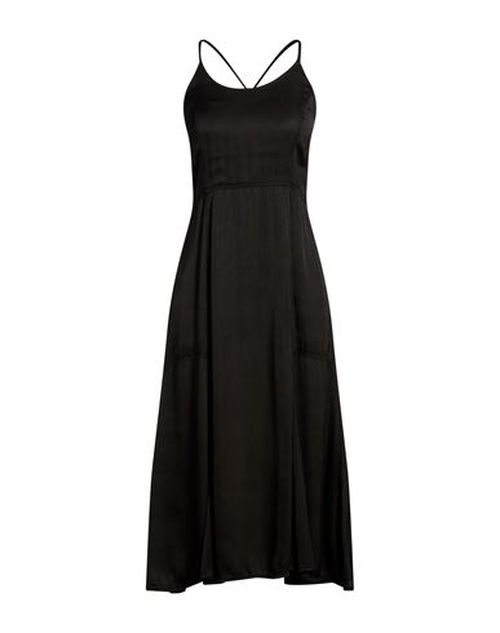 Woman Midi dress Black Size 3 Rayon