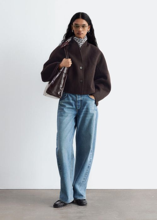 Wool Doublé Jacket -Brown 0