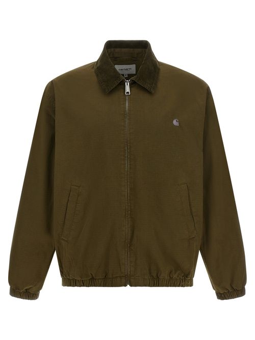 Green Shirt Collar Jacket