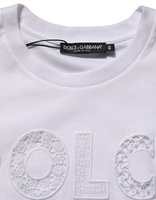 Logo-Embroidered Tank Top — White