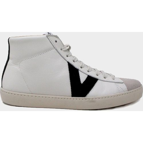 Berlin High Top Trainers | White