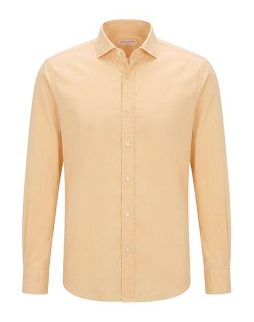 Man Shirt Apricot Size 14 ½ Cotton