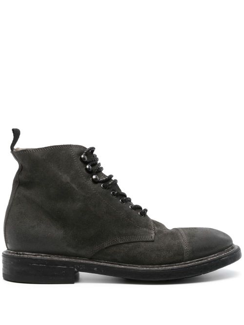 Suede ankle boots - Grey