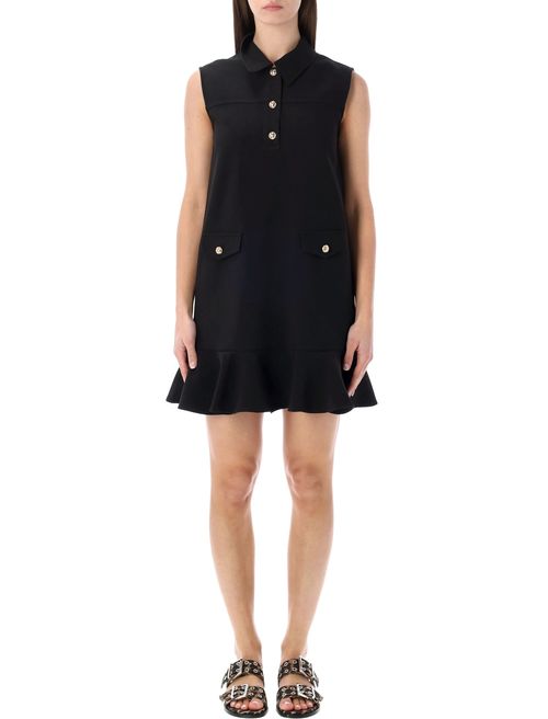 Twill Suiting Mini Dress