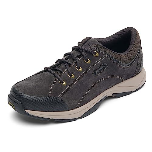 Rockport Men's Chranson Walking Shoe Dark Brown/Black