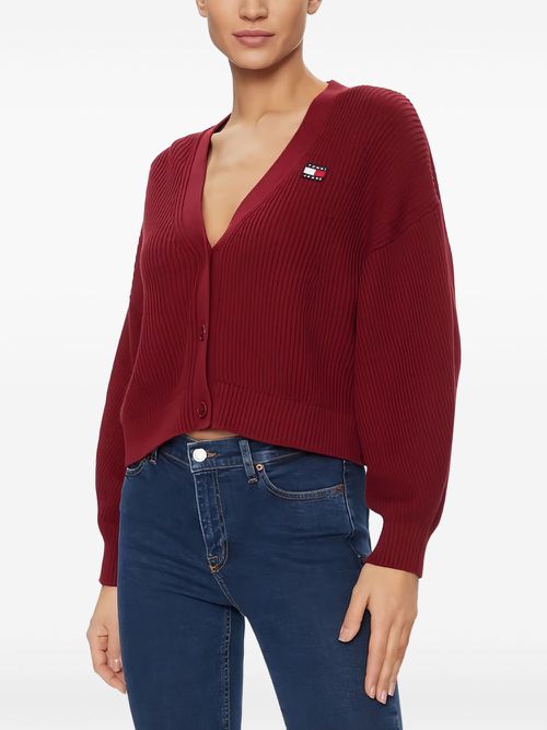 Cotton cardigan - Red