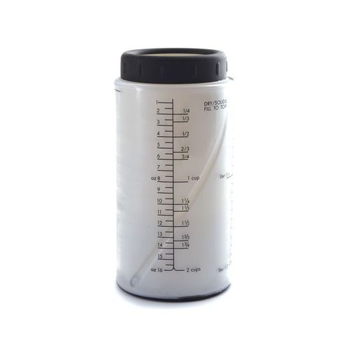 2 Cup Adjustable Measuring Cup, White