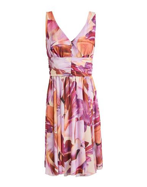 Woman Mini dress Lilac Size 4 Polyester
