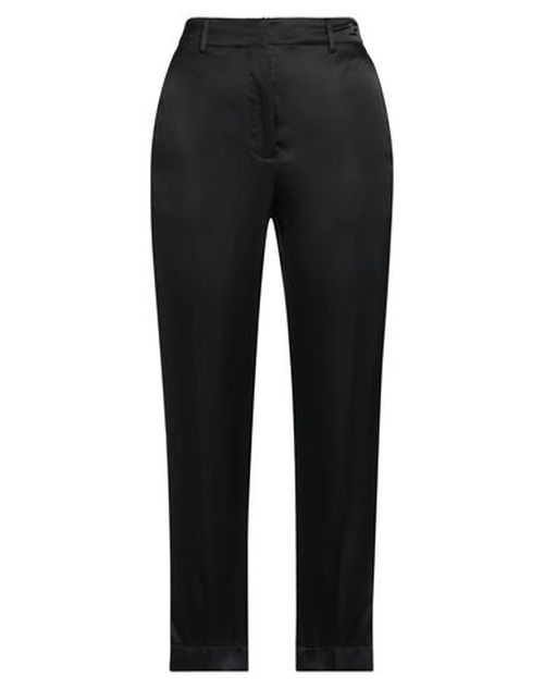 Pomandère Woman Pants Black Size 12 Cupro, Modal