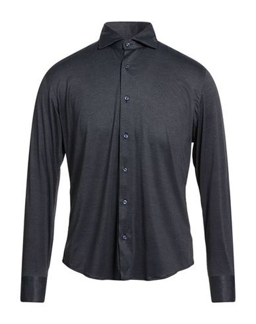 At. p.co Man Shirt Charcoal Size 15 ½ Polyester, Elastane