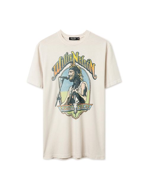 Unisex Willie Nelson Abbott Texas Vintage Tee