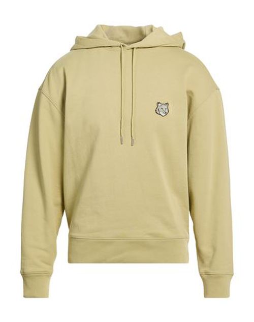 Maison Kitsuné Man Sweatshirt Sage green Size S Cotton
