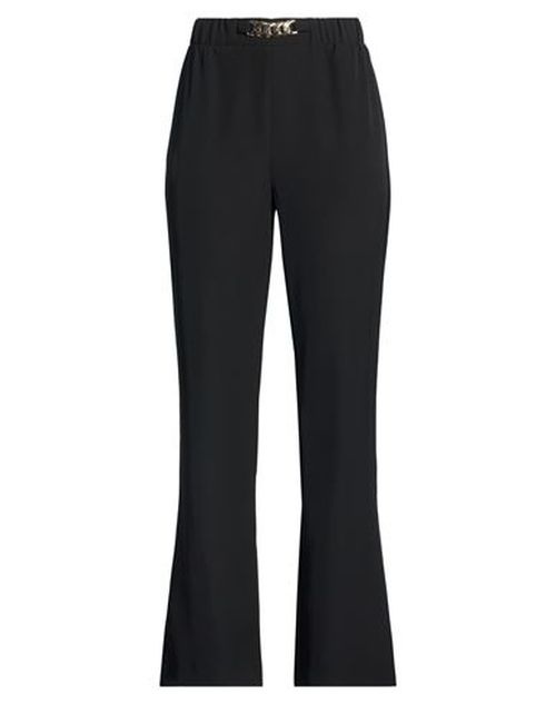 Z. o.e. Zone Of Embroidered Woman Pants Black Size S Polyester, Elastane