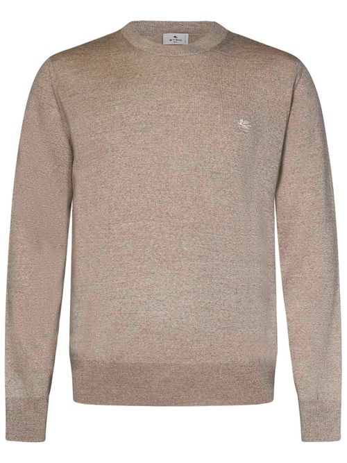 Pegaso Embroidered Crewneck Jumper