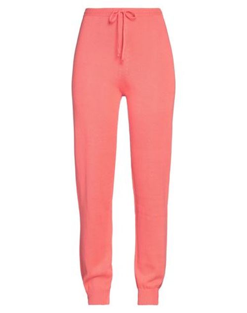 Pink Memories Woman Pants Coral Size 6 Cotton