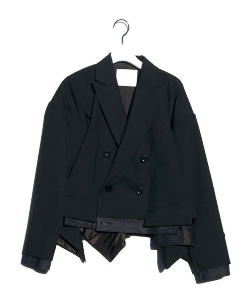 Suiting x Denim Jacket