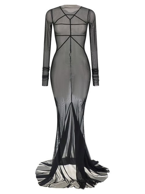 Temple Dress — charcoal