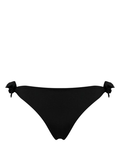 Side-tie bikini bottoms - Black