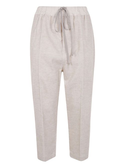 Drawstring pocket trousers - Neutrals