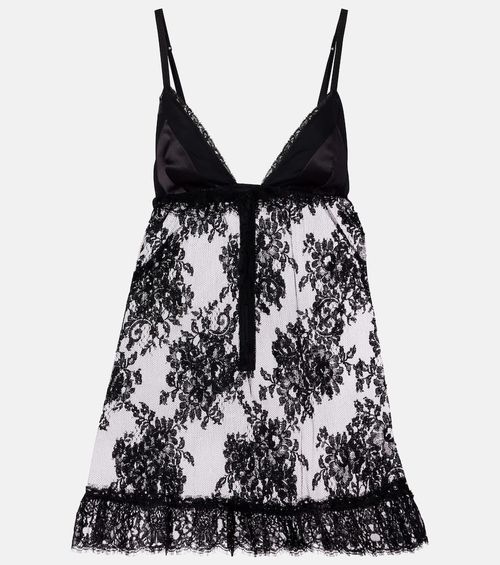 Floral lace top