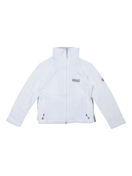 1990s logo-embroidered sweatshirt - White