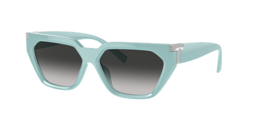 Tiffany & Co. Woman Sunglass TF4205U Steve Mcqueen - Frame color: Tiffany Blue, Lens color: Grey Gradient