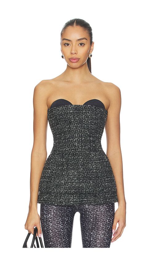 Diesel top corsé en color negro 40 también