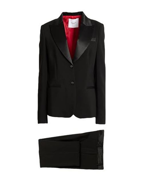 Woman Suit Black Size 8 Polyester, Elastane