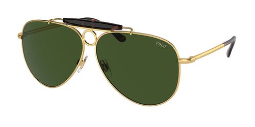 Polo Ralph Lauren PH3149 941171 Men's Sunglasses Gold Size 60