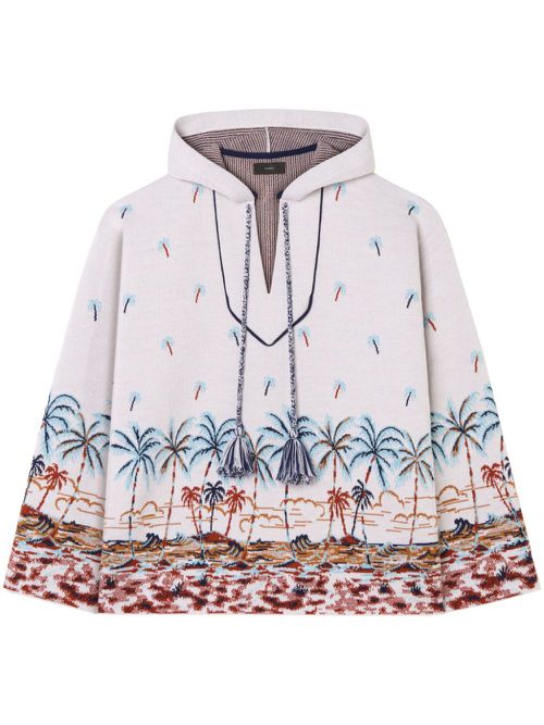 The Tale Of Hawaiian hoodie - Neutrals