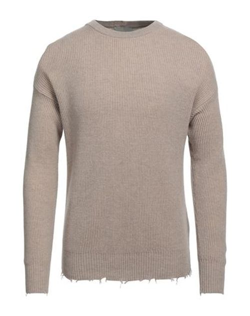 N. o.w. Andrea Rosati Cashmere Man Sweater Sand Size L Cashmere
