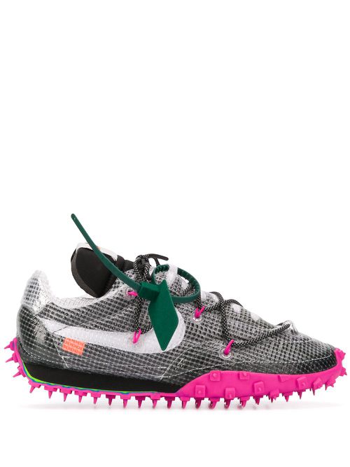 Waffle Racer SP "Black/Fuchsia" sneakers - Grey