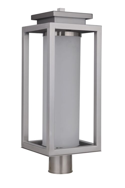 Stainless Steel LED Post Mount from the Vailridge Collection