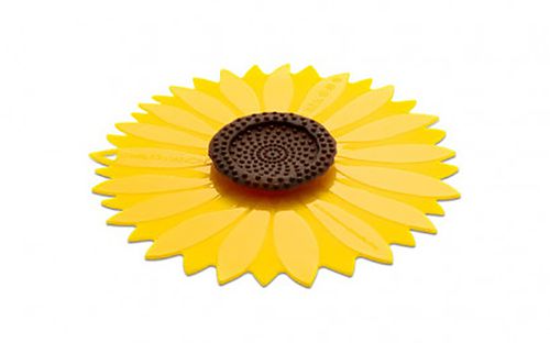 "8"" Sunflower Air-Tight Silicone Lid"