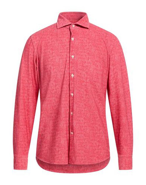 Next Man Shirt Coral Size 17 Polyamide, Elastane