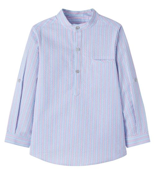 Mateo striped cotton shirt