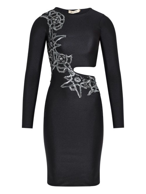 Lethicia Bronstein Martini midi dress - Black