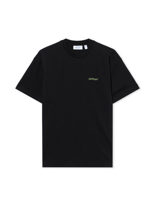 Arrow Leaves Reg Tee - Female T-shirts Black
