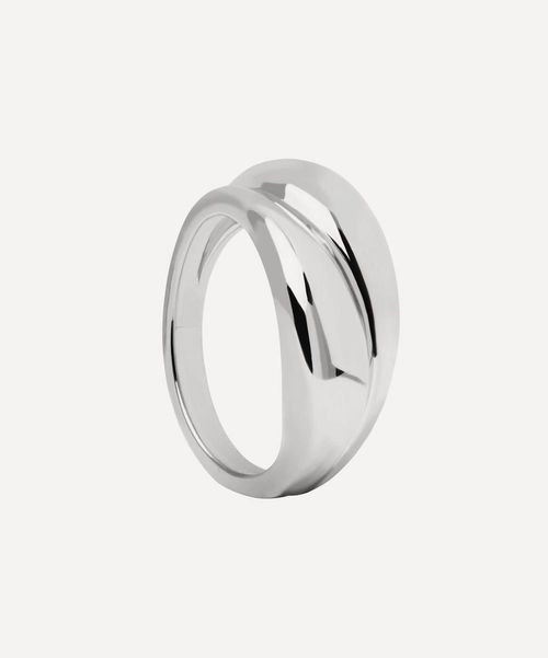 Rhodium-Plated Desire Ring Silver 50 Luxury Christmas Gift / Present