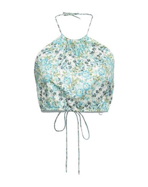 Woman Top Ivory Size 6 Cotton