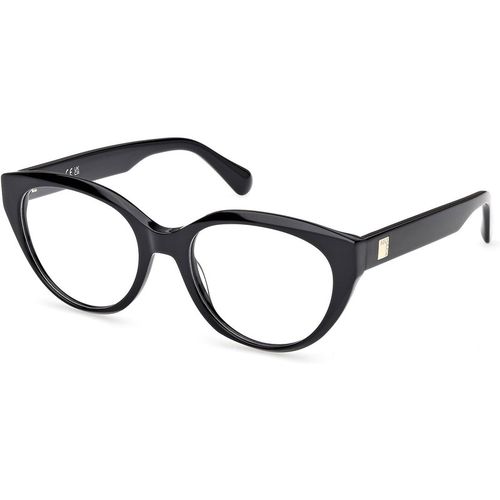 MAX&Co Mujer MAX&Co MO5205 001 Monturas ópticas Acetato Negro Cat Eye Norma