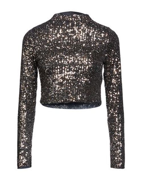 Woman Top Black Size M Polyester