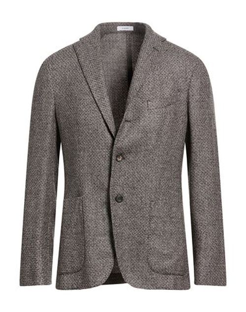 Man Blazer Grey Size 36 Wool, Linen, Nylon