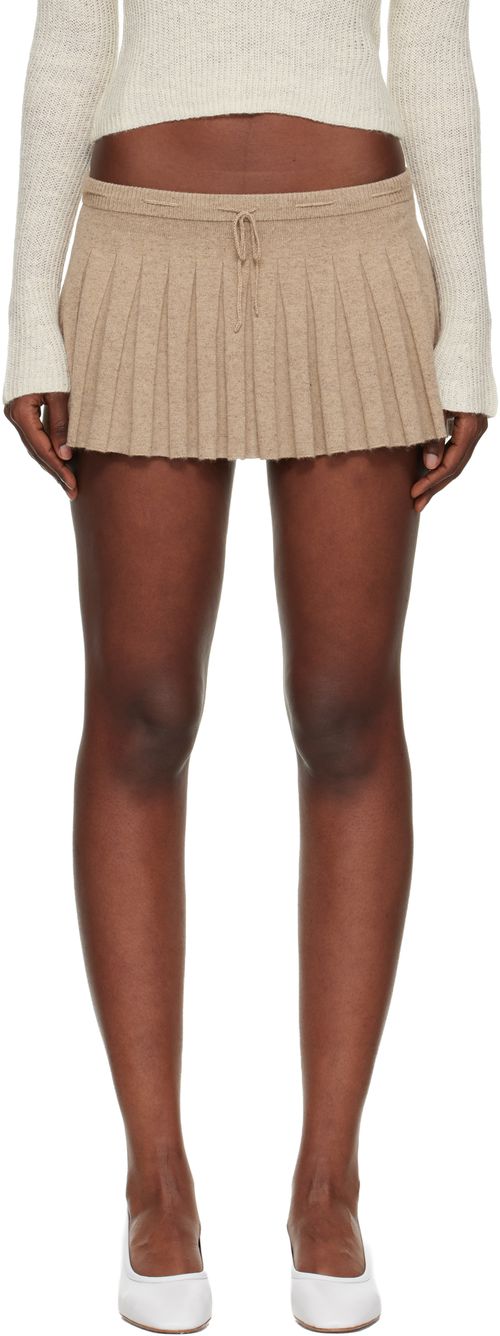 Taupe Vivienne Miniskirt