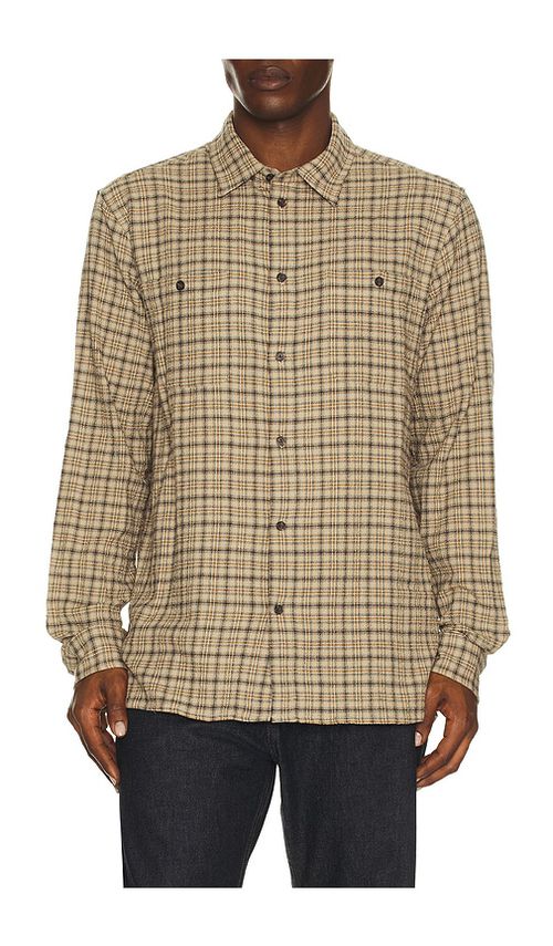Les Deux John Check Shirt in Brown. - M also in
