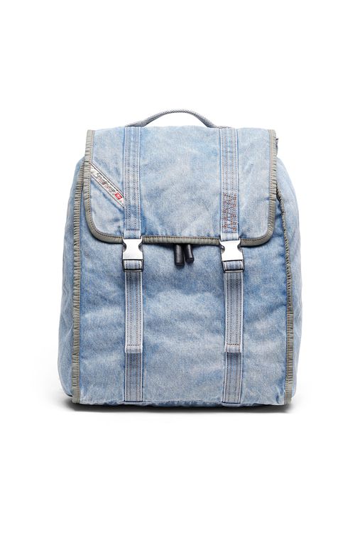 Backpack in marbled denim - Backpacks - Man - Blue