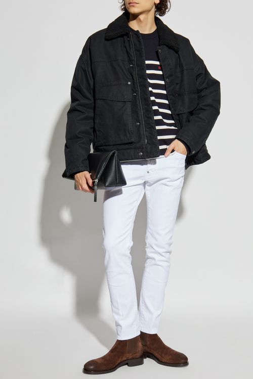 `Skater` Jeans, Men's, White