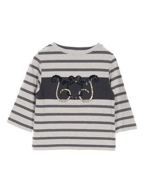 Hermès Pre-Owned 2010s Cut and Sew T-shirt - Grey
