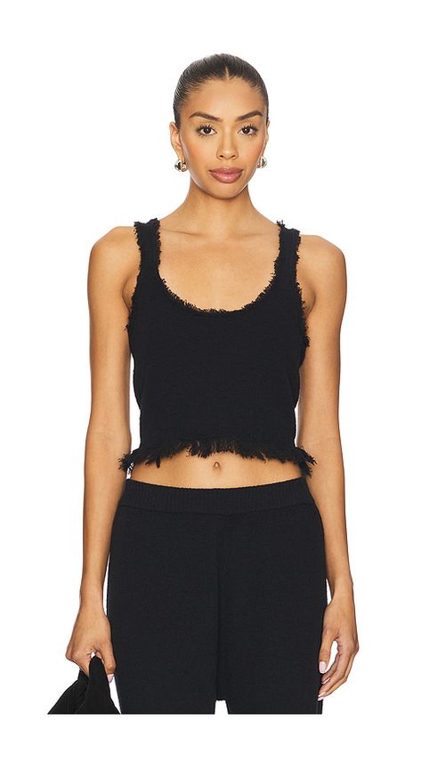 SNDYS Skyler Knit Top in Black. - M also in XXS, XS