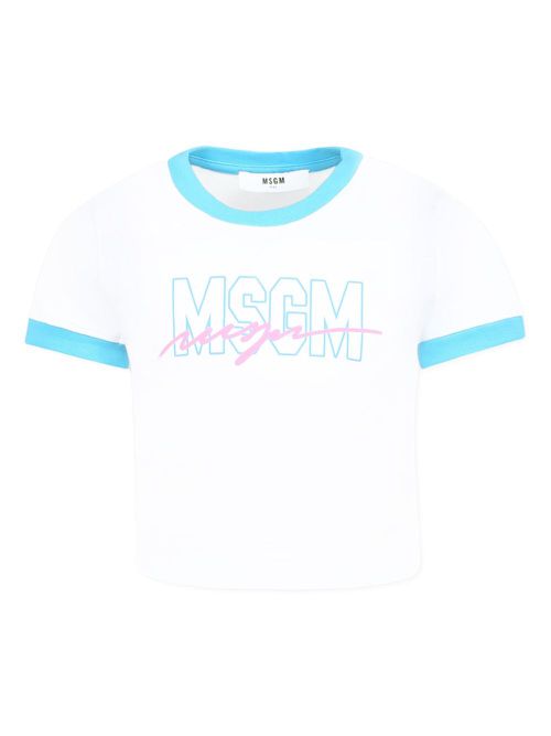 Logo-print T-shirt - White